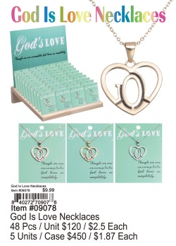 God Is Love Necklaces